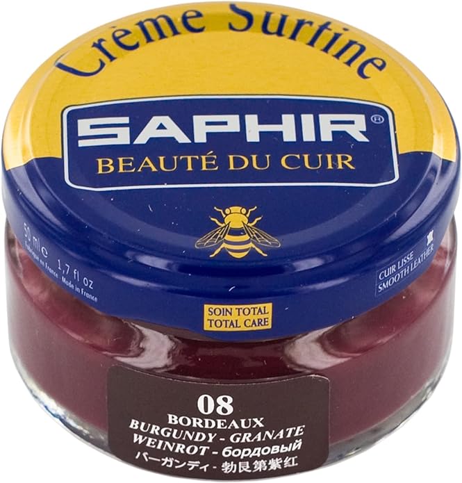 Saphir Shoe Cream Bordeaux 50ml
