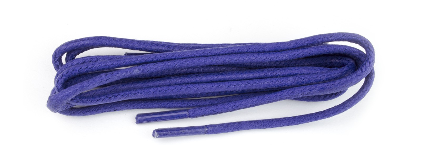 shoestring Shoe Lace Royal Blue waxed 2mm Round 75cm