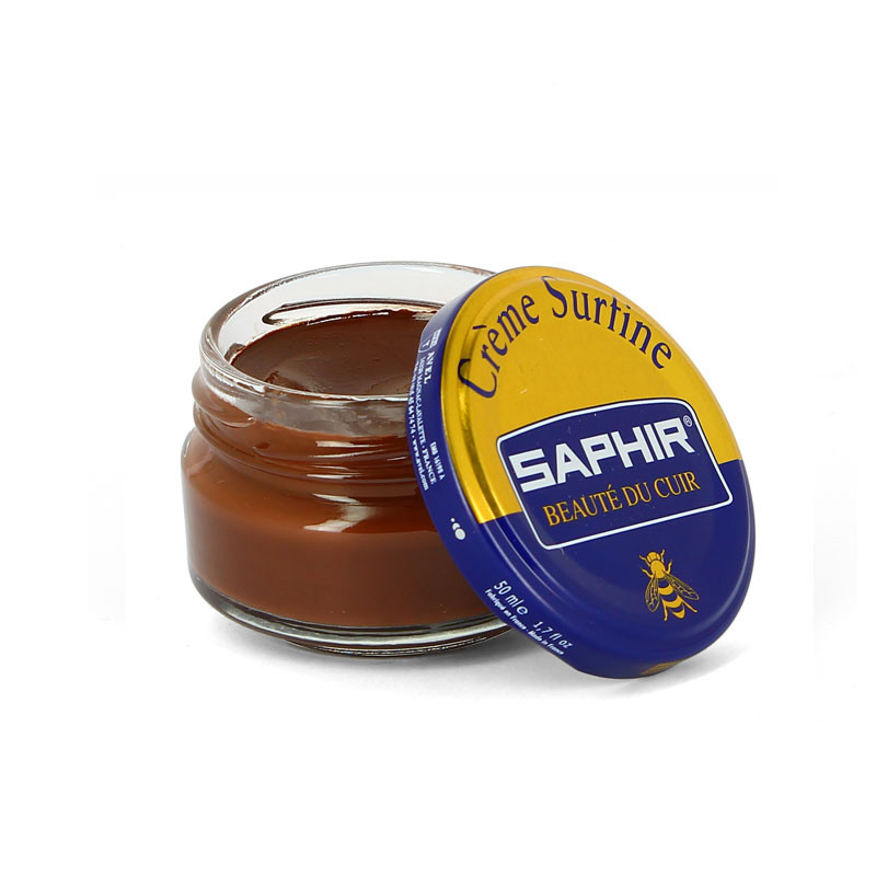 Saphir Shoe Cream Medium Brown 50ml