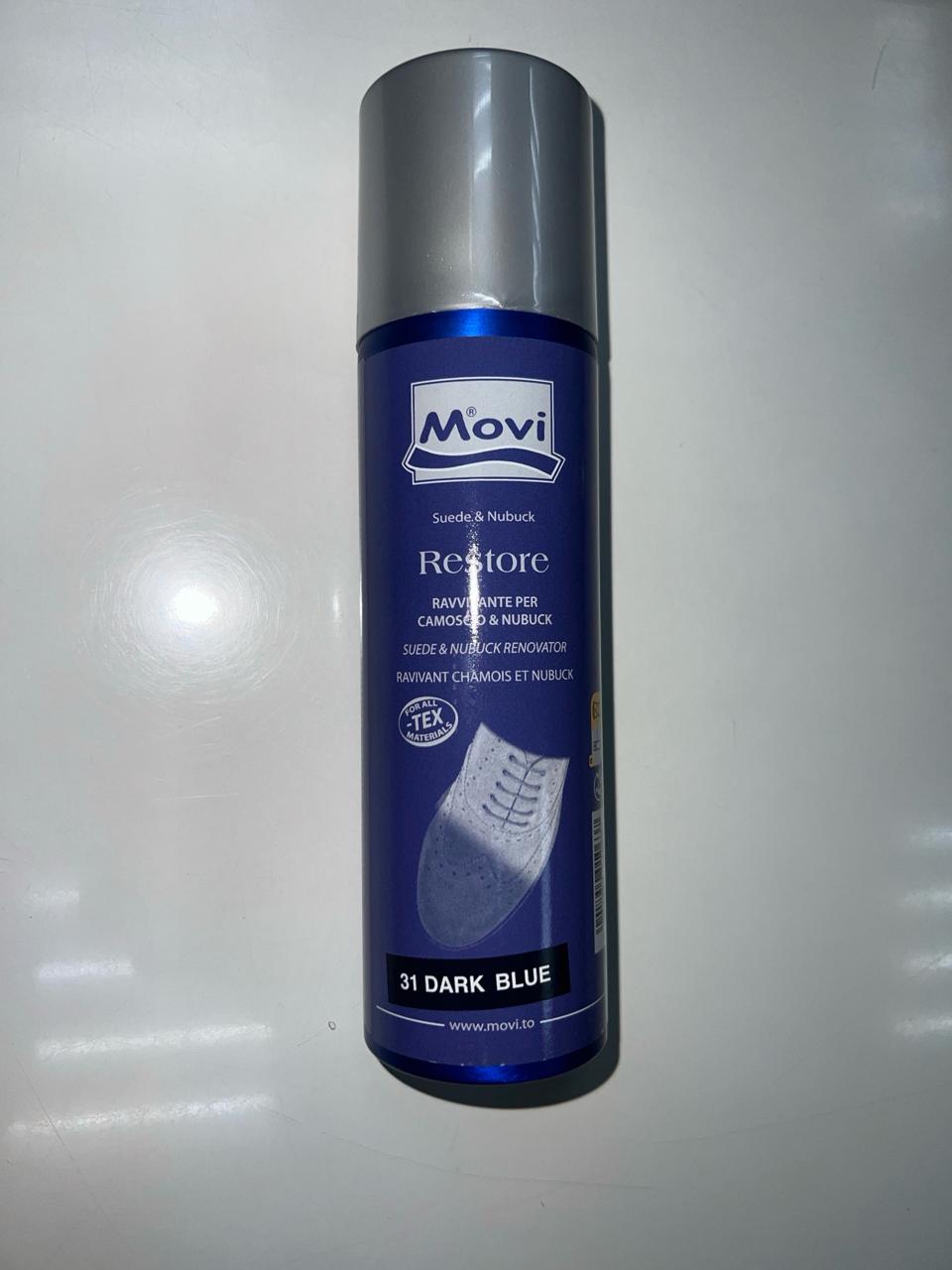 Movi Suede Renovator Spray 250ml Dark Blue