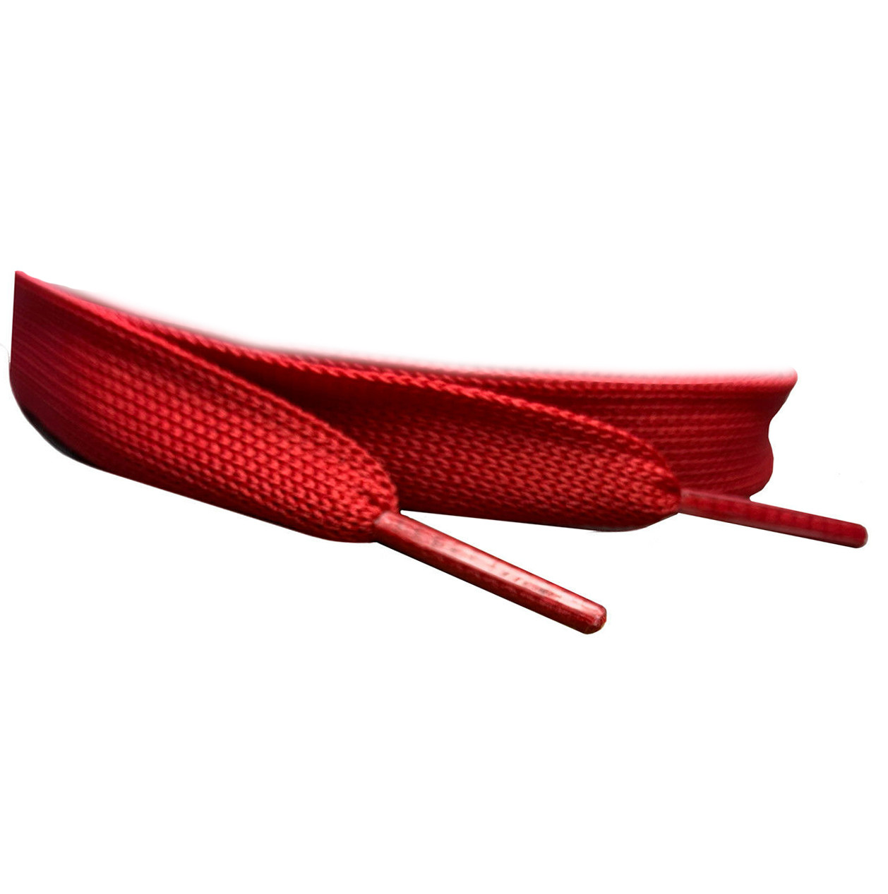 shoestring Shoe lace Flat Red 120cm
