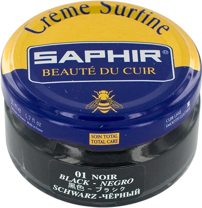 Saphir Shoe Cream Black 50ml